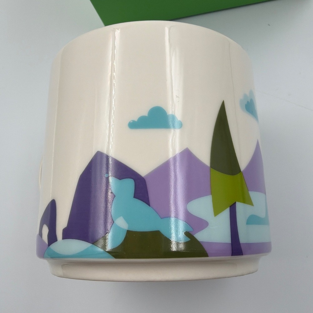 Starbucks Oregon You Are Here Collection Coffee Mug Cup 14 oz with Box NEW - Picture 4 of 6